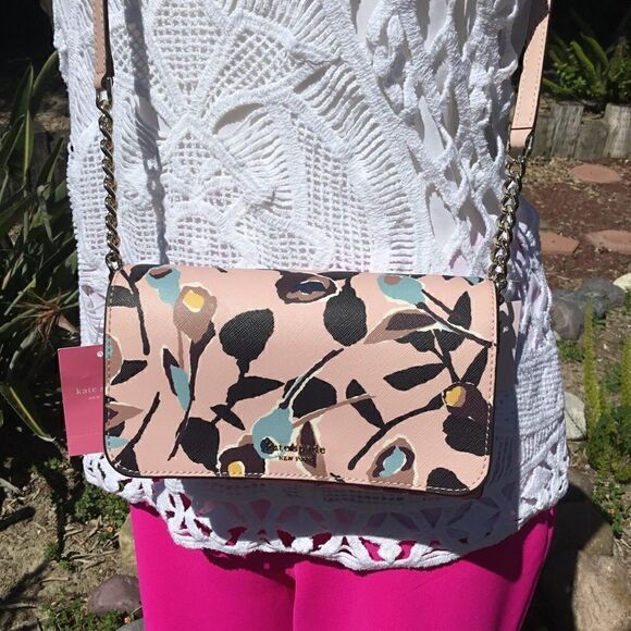 KATE SPADE FLORAL NOVELTY CROSSBODY BAG - Picture 4 of 8